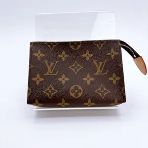 Pre-owned Louis Vuitton canvas Clutches & Wristlets Monogram Toiletry Pouch