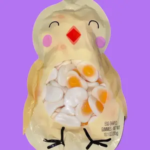 Egg shaped gummies