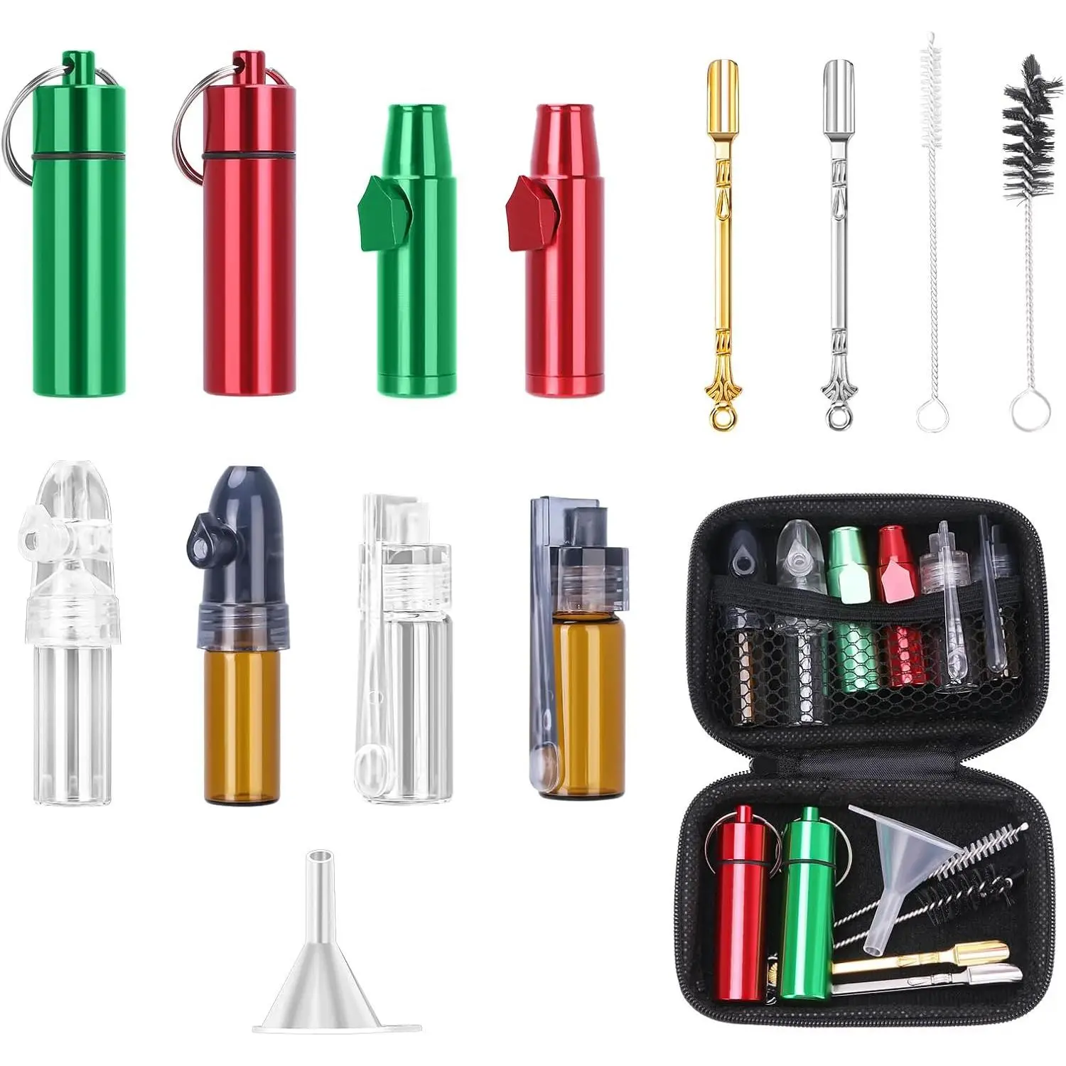 Portable Spice Dispenser, Travel Spice Containers, Camping Spice Containers for Spices during Travel and Outdoor Camping