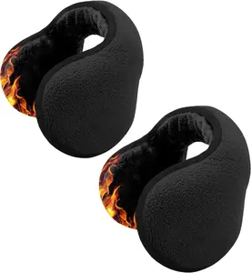 Dazone 2PCS Winter Ear Muffs for Men Women Cold Weather Behind the Head Earmuffs