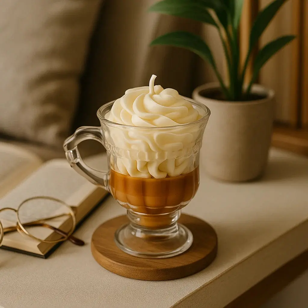 Coffee with Cream Handmade Candle