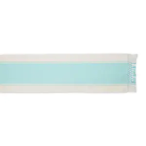 Design Imports 13x72" Ribbed Dobby Stripe Table Runner
