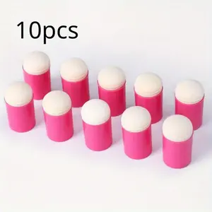 Craft Finger Sponge Daubers, 10pcs/set Finger Painting Sponge Set for Card Making, Painting, Stamping, Ink