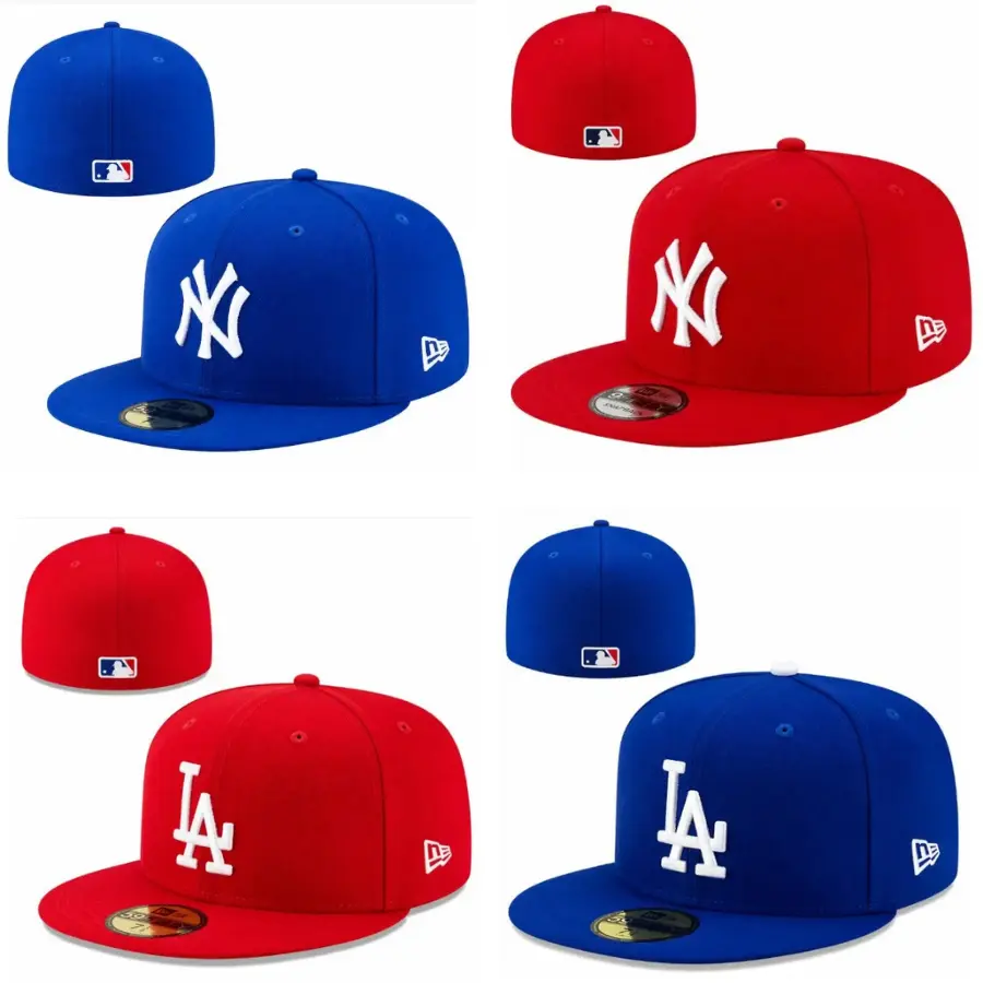 Fashion Trend 2026 New Era MLB 59FIFTY Fitted Hat Collection - Atlanta Braves, Detroit Tigers, Boston Red Sox, Miami Marlins, LA Dodgers, NY Yankees and more Baseball Team Cap - Flat Brim Edition, Unisex Sports Hat