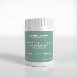 Perfect Poop Psyllium Husk Powder - Natural Fiber Supplement for Optimum Digestive Health