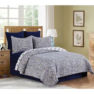 Serena 3-Piece Cotton King Quilt Set by Valerie