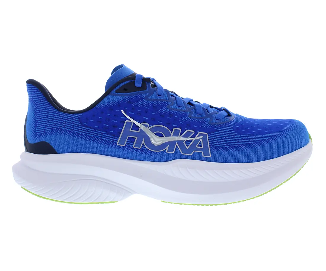 Hoka Mach 6 Men's Lightweight Mesh Running Shoes, Athletic Sneaker, Closed Toe Trainer with EVA Midsole, Sports Shoes