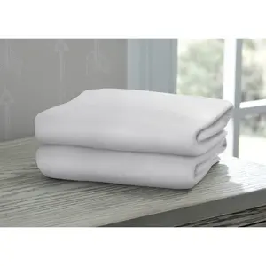 Fitted Crib Sheets - 2 Pack, White Fitted Crib Sheets - 2 Pack, White