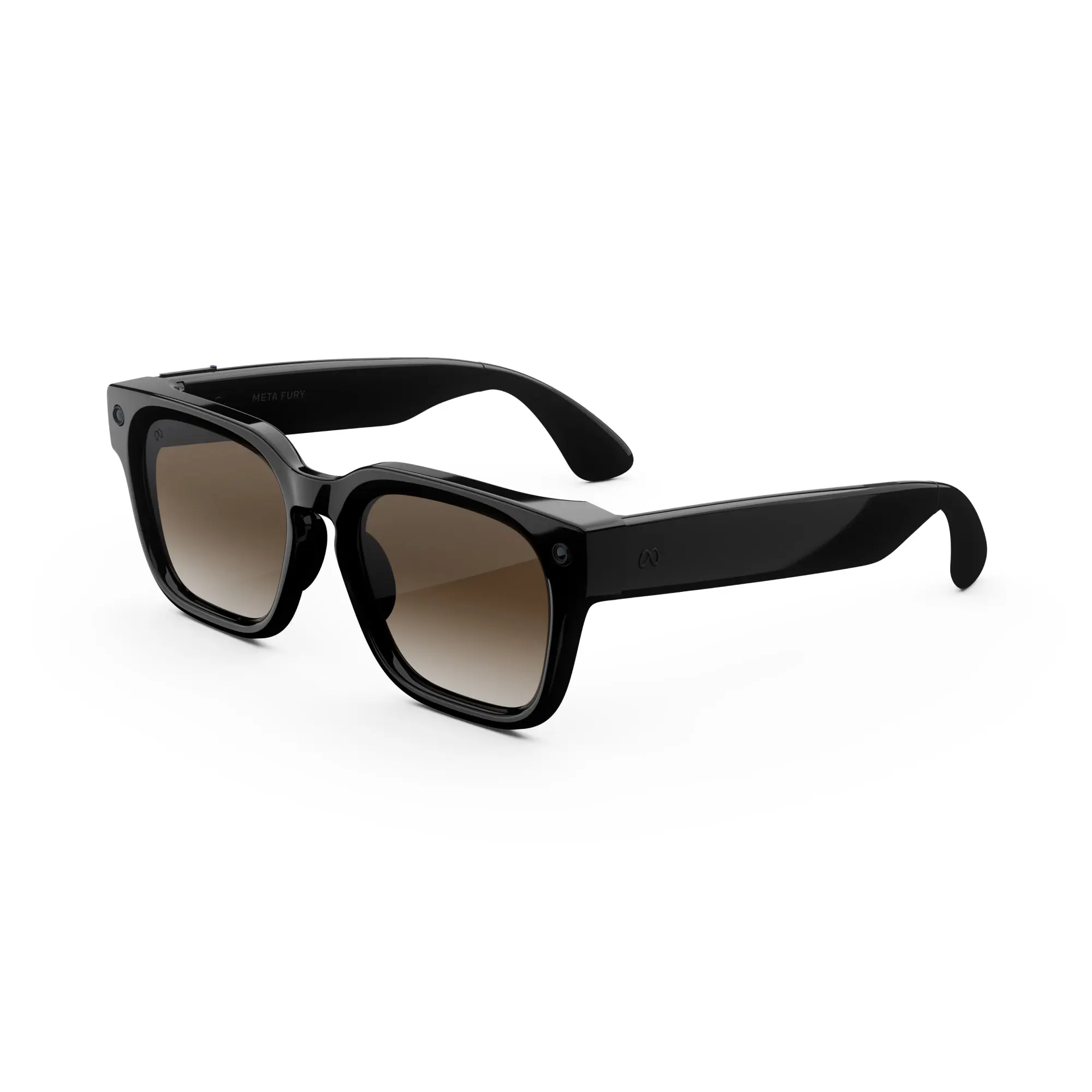 Meta Fury Classic Black Brown Gradient Lenses
