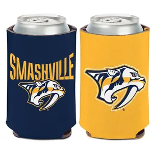 Nashville Predators Smashville Can Cooler 12 Oz. Koozie