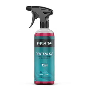 Tekshine Prepare 16oz Coating Prep Spray for Ceramic Coatings Removes Wax Grease & Residue Creates Ideal Foundation