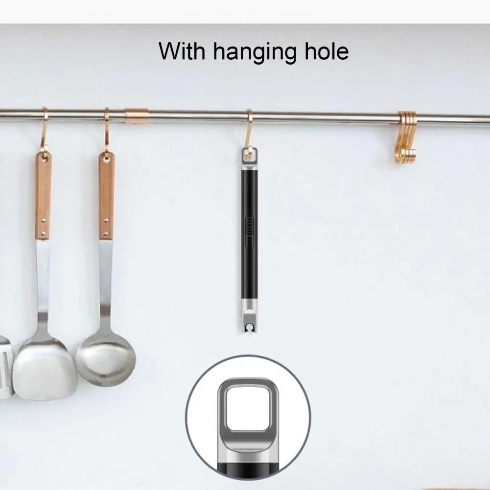 1 Set Convenient Pulse Igniter Long Handle Electric Igniter Automatic Power Off Wide Application BBQ Igniter Light