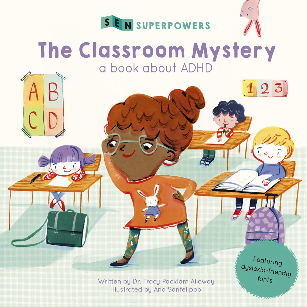 USED Book - The Classroom Mystery: A Book about ADHD by Packiam Alloway, Tracy (Hardcover) - english