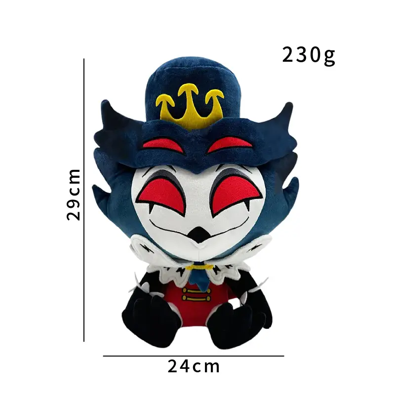 29cm Helluva Boss Prince Stolas Chibi Demon Anime Plush Toy, Unisex Cute Soft Cuddly Gift, Soft Squishy Companion, Anime & Manga Collectibles Stuffed Animal Collectibles Cute Stuffed Animals