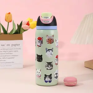 Owala 32oz FreeSip Water Bottle Cat Collage Catwala Urban Outfitters Exclusive