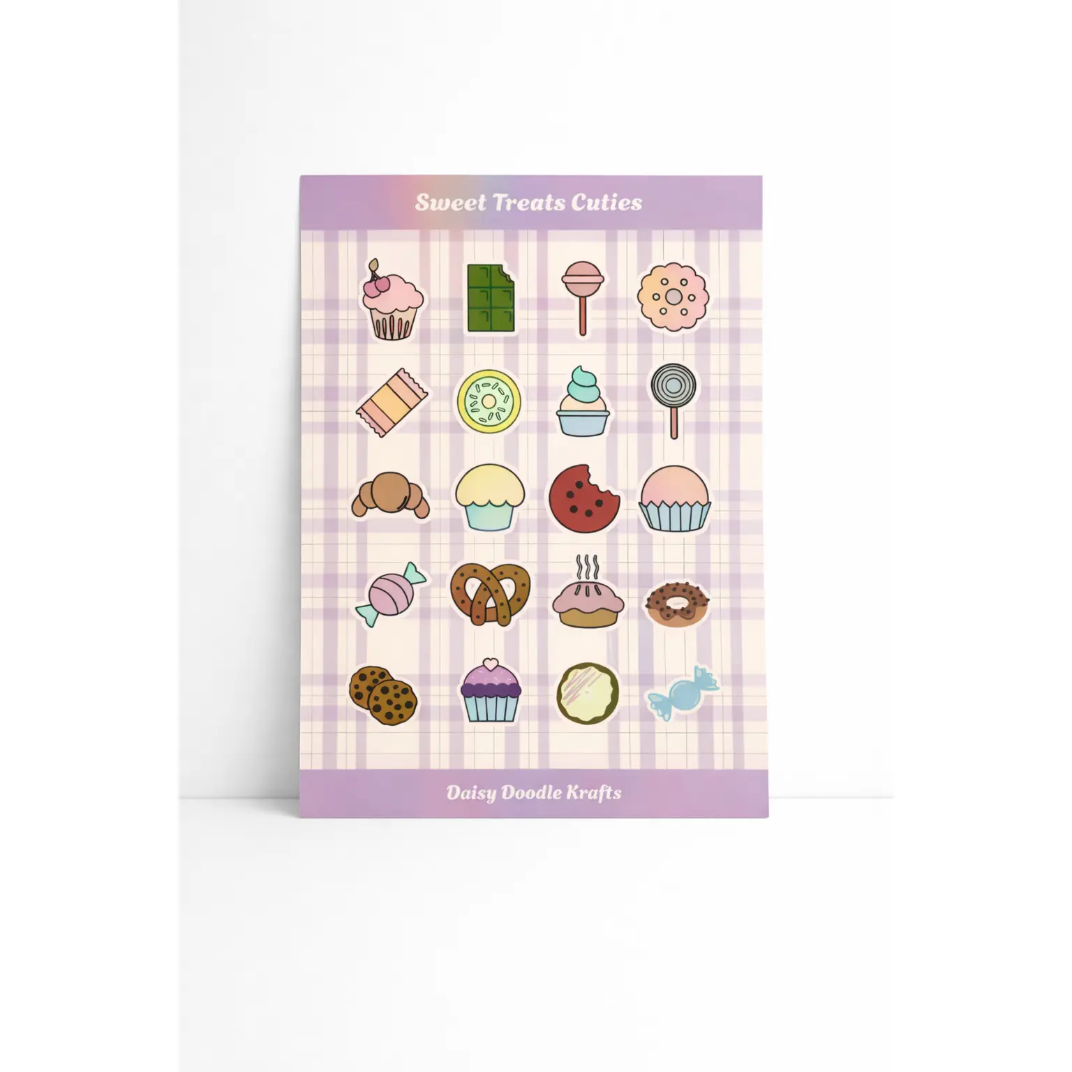 Sweet Treats Cuties sticker sheet