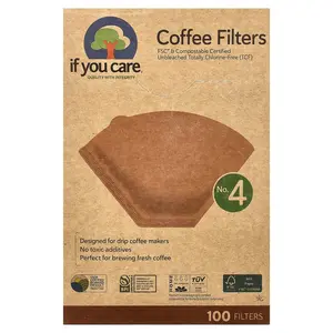 If You Care Coffee Filters, No. 4 , 100 Filters