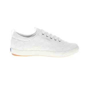 Keds Womens Center Iii Starburst Eyelet Lace Up Sneakers Shoes Casual - White
