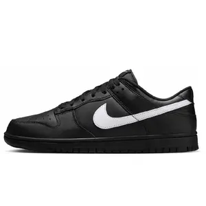 Men's Nike Dunk Low Retro Black/White-Black (IO7606 010)