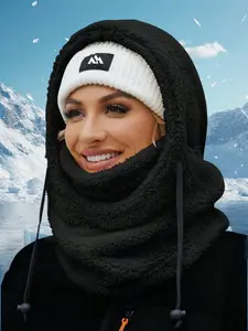 Upgraded Thick Fleece Balaclava with Warm Inner Layer, Thermal Ski Mask, Unisex Full Head Neck Cover for Winter