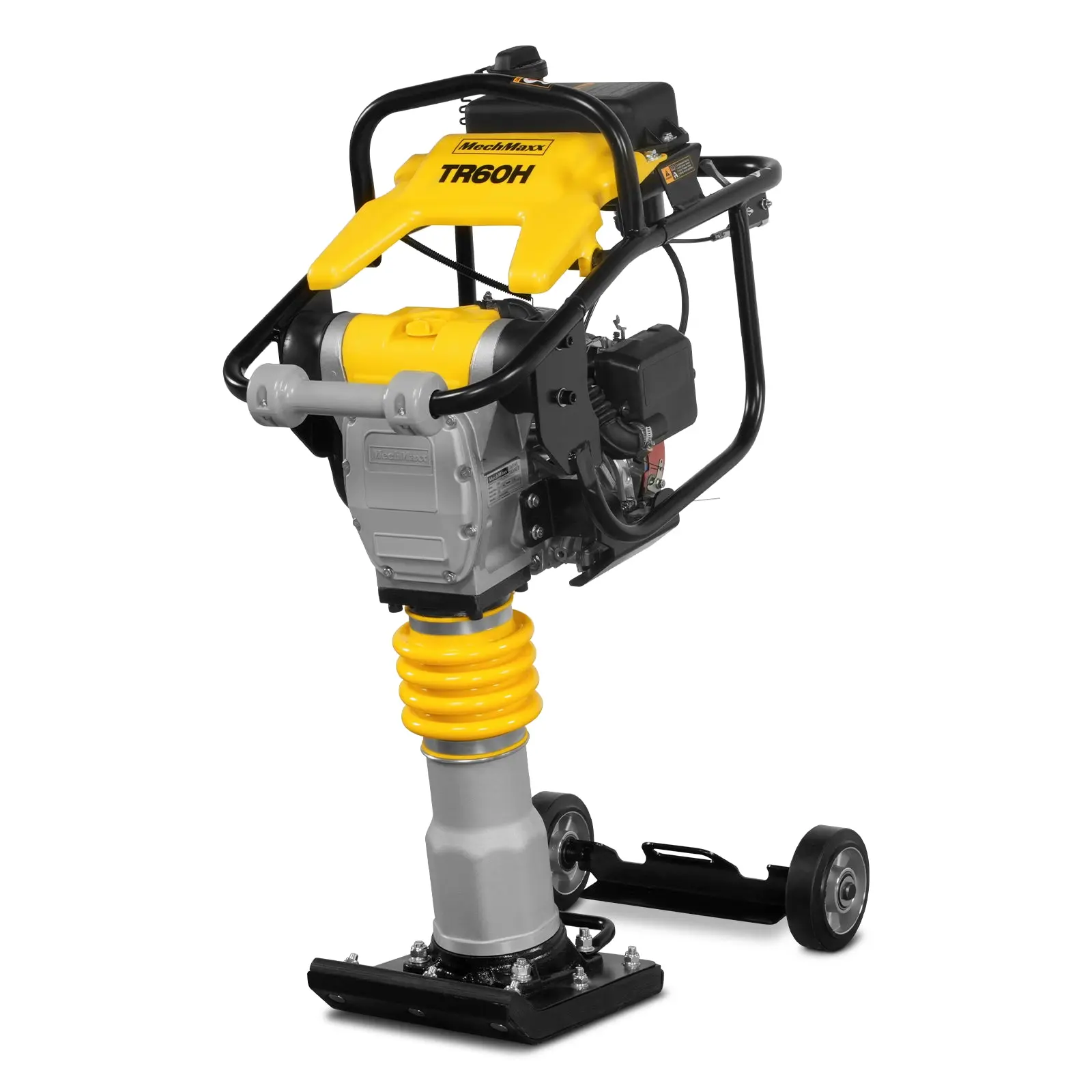 Honda GX100 Tamping Rammer with Wheel Kit, 2250 lb Impact Force Jumping Jack Tamper Compactor for Soil, Gravel, Backfill and Foundation, TR60H