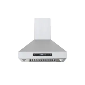 30 inch Wall Mount Range Hood Stainless Steel Kitchen Vent 900CFM Power Suction 3-speeds USGD2875 Durable Household