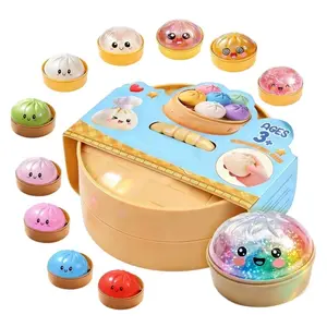 Mystery Dumpling Stress Relief Toy, Durable Silicone Portable Tactile Sensory Reliever, Stress Relief Tools for Classic Novelty Toys & Hobbies Play