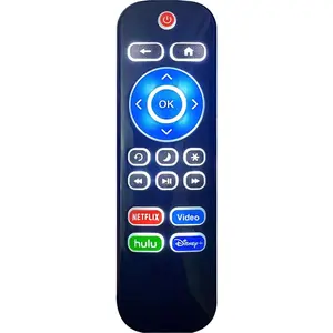 Replacement Backlit Remote Control for TCL/Hisense/Sharp/Philips/Onn/Element/Insignia/Westinghouse Roku TV (NOT for Roku Stick or Box)