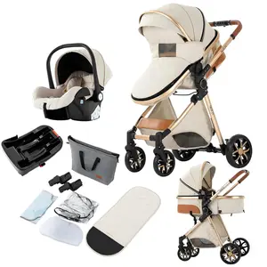 4-in-1 Portable Foldable Toddler Stroller with Sunshade Lightweight Travel Stroller for Baby Outdoor Fun Adjustable Stroller and Accessories Combo Set One-Click Folding mom  push  stroller  shyft  dualride doona  bike toys  2  year  boys  pivot  double  t