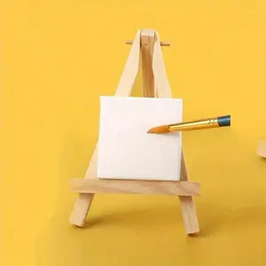 Mini Canvas Board Set of 10 Pieces, Ideal for Oil Painting & Watercolor Art, Perfect for Small Art Projects, Model Xinghao X018559