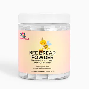 Bee Pearl Powder 30 Sachets - Convenient Powder Blend of Bee Bread, Propolis & Royal Jelly for Natural Nutrition and Energy Boosting Benefits - Healthcare, Dietary
