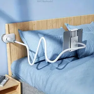 360-degree Rotating Tablet & Phone Stand, Adjustable Bedside Mount with Flexible Spiral Base, Perfect Bedside Companion for Tablets and Smartphones, Tablet Holder Stand, Durable Stand, Tablet Devices AccessoriesVelvet Bloom15XXAllDayGoods7