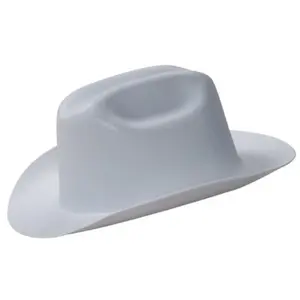 212 MAIN Men's Western Hard Hat - Gray Jackson Safety Style, Protective Headwear with Impact Resistance, Type I/G, Men's Western Accessory, Model 3010945