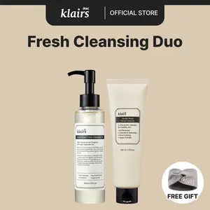 [Dear Klairs Official] All About Fresh Cleansing Kit 2pc, Vegan, Double Cleansing