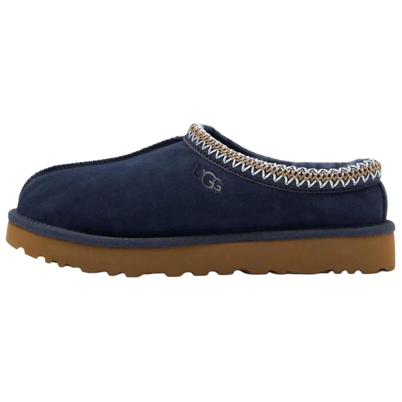 UGG Women's Tasman 2 Slipper, Cozy Sheepskin Lined Slip-on for Indoor/Outdoor Wear in Dark Indigo, Female, Indoor Wear