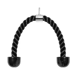 Bells of Steel Tricep Rope Extension - 25mm Nylon Rope, Secure Grip Cable Training Accessory for Workout & Exercise Machines
