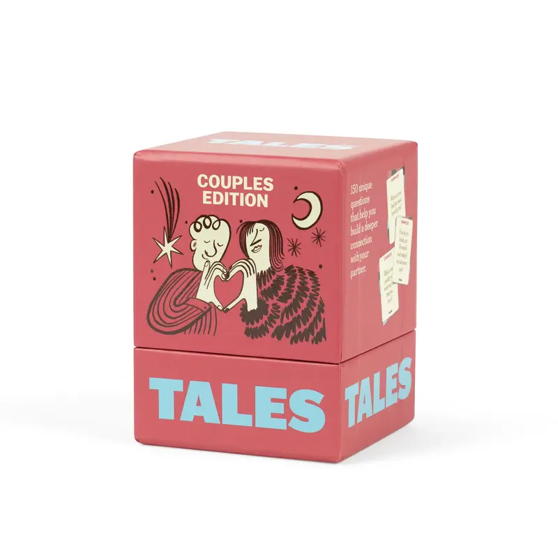 TALES Couples Edition - 150 Curated Questions for Deepening Your Connection & Creating Lasting Memories - Perfect for Every Stage of Your Relationship