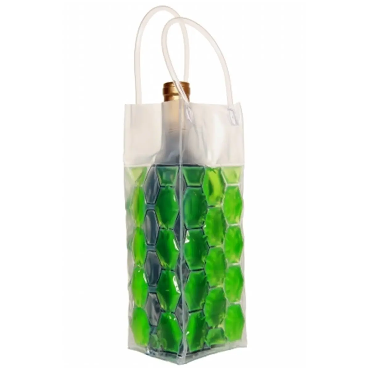 212 MAIN 4-Sided Green Cooler Bag - Waterproof Ice Bucket, Ideal for Wine Chilling, Party-Ready Practical Gift for Luggage & Functional Bag Needs