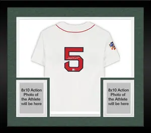 Framed Nomar Garciaparra Boston Red Sox Autographed White Mitchell & Ness Authentic Baseball Jersey - Fanatics Authentic Certified