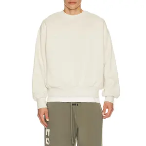 Fear of God ESSENTIALS Classic Crewneck Sweatshirt in Oatmeal Heather
