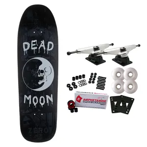 Zero Skateboard Complete Dead Moon Collage 9.25" x 31.9"