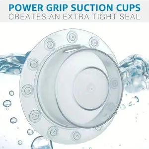 1pc Clear Bottomless Bath Overflow Drain Cover For Tub, Water Stopper Plug, Bath Essentials For Women, Spa & Bath Accessories, Bathroom Essentials Accessories