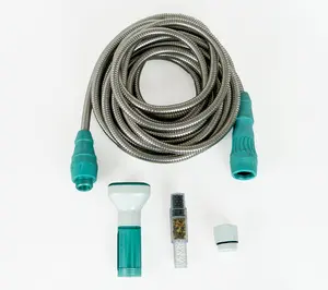Bernini 40' Expandable Metal Hose with Filtered Hose Nozzle
