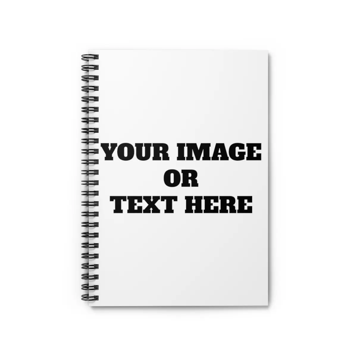 Custom Spiral Notebook - Ruled Line Custom Spiral Notebook - Ruled Line