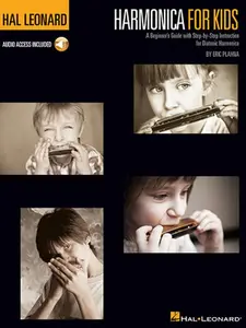 USED Book - Harmonica for Kids - A Beginner's Guide with Step-By-Step Instruction for Diatonic Harmonica (Book/Online Audio) by Plahna, Eric (Misc.) - english