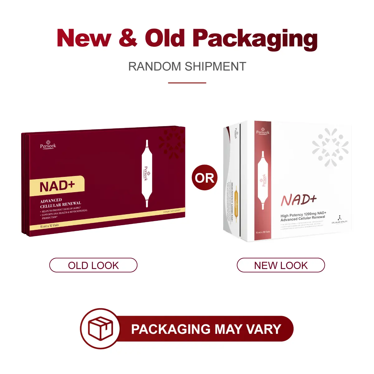 【 Exclusive to doing_dadthings 】Perseek NAD Edible Antioxidant Dietary Supplement - 1200mg Advanced Cellular Renewal, Skin Aging Support, Energy & Focus Enhancement, 10 Vials for Healthcare & Wellness