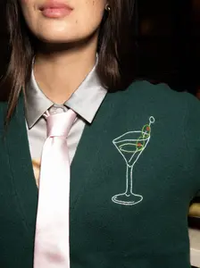 "olive martini" Cluny Cardigan