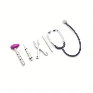 Realistic Miniature Medical Equipment Stethoscope Model for Dollhouse & Diorama Photography, Perfect Collector Gift Idea
