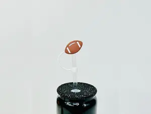Football Straw Topper