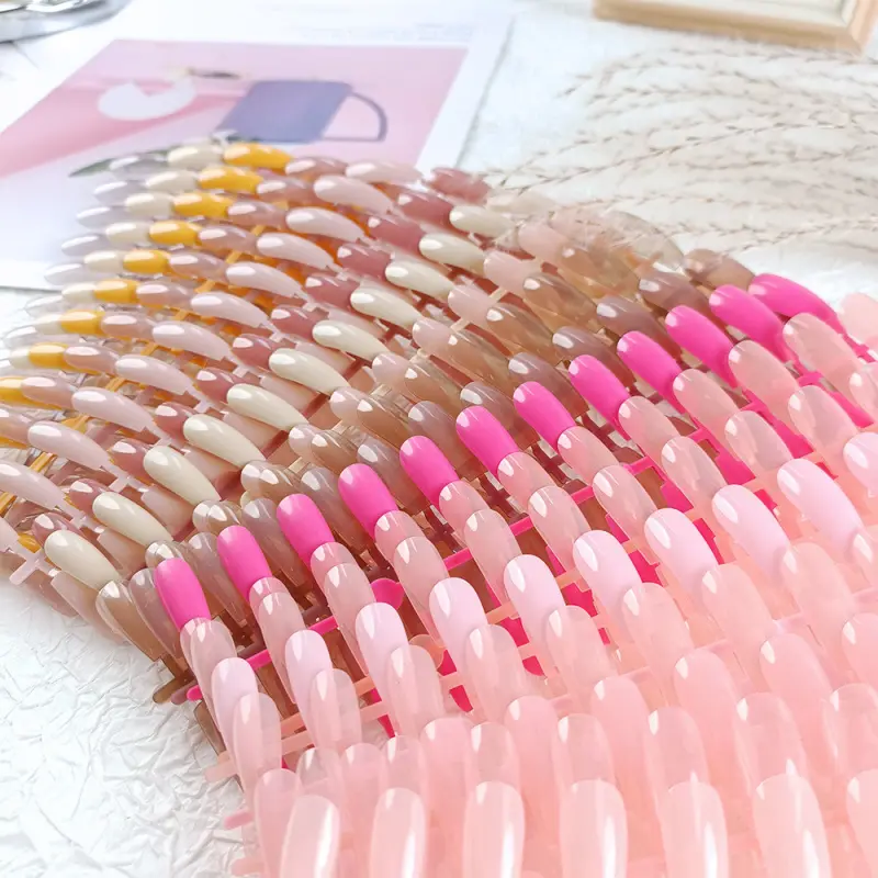 Solid color ballet nail tips wholesale, uncoated UV false nail patches, extra-long manicure press-on nails, Red Press on Nails Glossy Almond Shape Fake Nails Valentines Day Nails for Women Solid color ballet nail tips wholesale, uncoated UV false nail patches, extra-long manicure press-on nails, Red Press on Nails Glossy Almond Shape Fake Nails Valentines Day Nails for Women